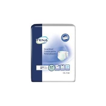 TENA Brief, Small, Heavy Absorbency, Tab Closure, Disposable, 66100 - Case of 96