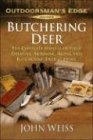 Butchering Deer Wie man Wild zerlegt