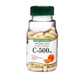 Natures Bounty Vitamin C Capsules Time Released - 100 Ea (Pack of 3)