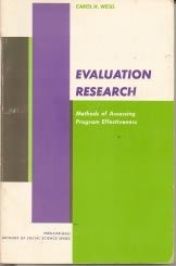 Evaluation Research: Methods of Assessing Program Effectiveness