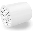 Filtered Shower Head, 20 Stage Shower Head Dual Filter for Hard Water, Filters for Remove Chlorine and Harmful Substances (White)