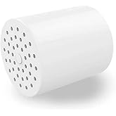 Filtered Shower Head, 20 Stage Shower Head Dual Filter for Hard Water, Filters for Remove Chlorine and Harmful Substances (White)
