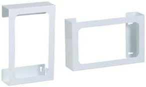 Triple White Steel Glove Box Holder