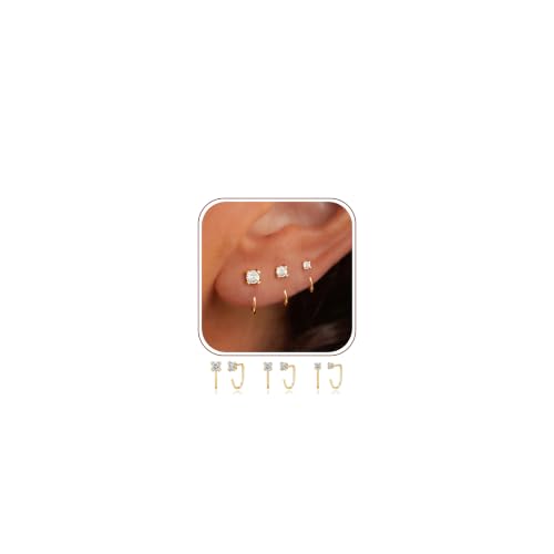 KISSCLOUD Backless Half Hoop Earrings