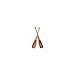 Dansk Soren Salad Servers, Set of 2, Brown -