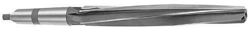 Drill America DWRRB Series Qualtech High-Speed Steel Bridge Reamer, Spiral Flute, Morse Taper Shank, Uncoated (Bright) Finish, 1-3/16