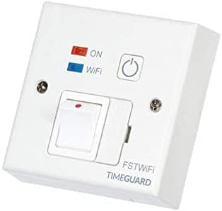 Timeguard Wi-Fi Fused Spur Timeswitch Wall Socket Smart Timer FSTWIFI