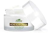  Keeva Organics  Intensive Acne Scar Removal Treatment Cream - 7X Faster Results - Secret TEA TREE OIL Organic Ingredients