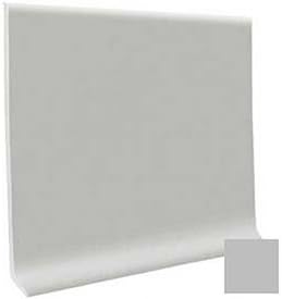 700 Series 1/8" Rubber/Vinyl Mix (Type TP) Light Gray, 4" H X 120' L X 1/8" W
