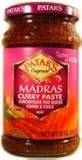 Pataks Madras Curry Paste Hot 10oz