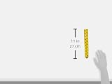 Fisco FSCXFY1ME Yellow Abs Nylon Rule 1m 39in Handyman Four Fold view 4