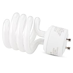 KOR (Pack of 4) 23 Watt Mini Spiral - GU24 Base