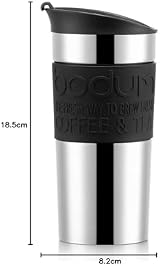 Bodum 11068-01 Travel Mug Vacuum Black Small 0.35 l 12 oz view 9