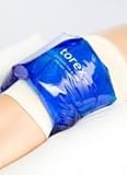 Torex Professional Hot and Cold Therapy Roll on Sleeves (Large) Fits Calf, Knee and Thigh with circumference of 15 inch to 21 inch. by Torex