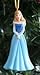 Authentic Disney Sleeping Beauty Aurora in Blue Dress Pvc Figure Christmas Tree Holiday Ornament