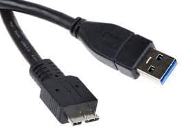 Dragon Trading Replacement USB 3.0 Cable for WD My Book, Passport, Elements & Essential External Hard Drives – 0.5m Short Cable for Fast Data Transfer & Charging – PC & Mac Compatible