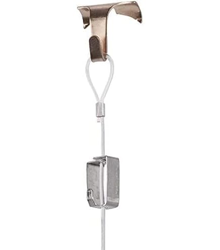 Lovelysp Picture Rail Hangers - 12 Pack, Steel Molding Hooks For Hanging Art Without Nails - View #9