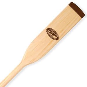 WOOD OARS 6 FT CLEAR W/GRIP- QTY 2