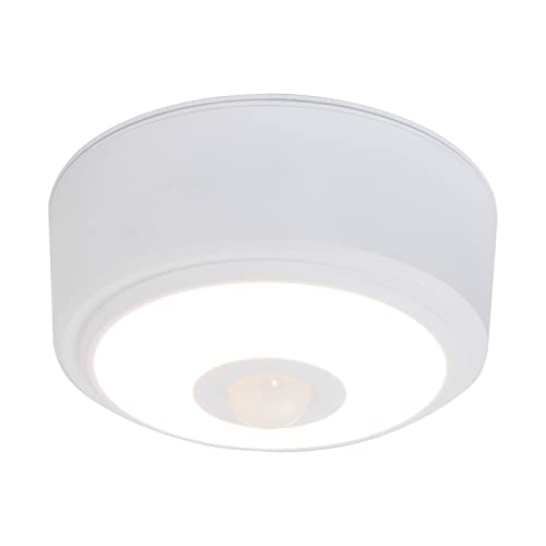 Energizer Motion Activated LED Ceiling Light, 1 Pack, Battery Operated, 100 Lumens, Wireless, 15