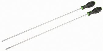 Click Here to See More Images Pittsburgh Professional 2 Piece Super Long Screwdriver Set