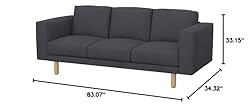 Soferia Replacement Compatible Cover for Norsborg