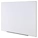 Universal Dry Erase Marker Board, Melamine, 72 x 48, Silver Aluminum Frame