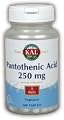 Pantothenic Acid 250mg Kal 100 Tabs