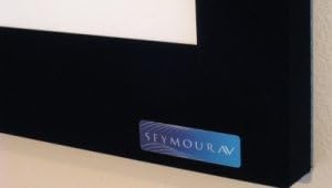 Seymour AV F115GG 2.35:1 125.0"d Glacier Gray (non-AT) Premier fixed frame projection screen