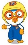 Country Lovely children &amp; 39 Pororo doll stuffed toy penguin Penguin Lele cloth doll doll BOH; s birthday gift `(40cm)