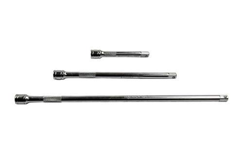 US Pro 3pc 1/4"Dr Extension Bar Set 75mm, 150mm 230mm B3261