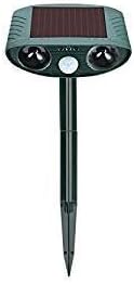 YMissL Dog Cat Animal Repeller Repellent Ultrasonic, Outdoor Solar Animal & Pest Deterrent,Birds Repellent, Rodent Repellent, Deer Repellent, Squirrels Repellent, Skunk Repellent