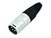NEUTRIK NC4MX CONNECTOR, XLR, PLUG, 4POS (1 piece)