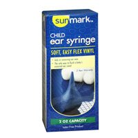 Sunmark Child Ear Syringe, 1 each by Sunmark (Pack of 2)