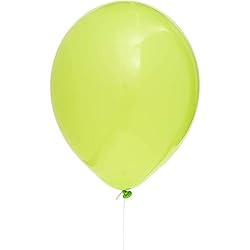 Black and Lime Green Latex Party Balloons