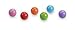 Fisher Price Go Baby Go Replacement Balls - Set of 6