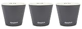 Window Garden - Aquaphoric Self Watering Mini Planter Pots (3 Pack) - Grow On Indoor Sill. Perfect for Potting Small Plants, Herbs, African Violets, Succulents, or Start Seedlings.