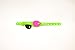 My Buddy Tag with Silicone Wristband, Green