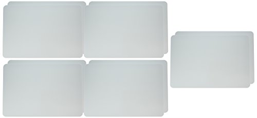 School Smart Dry-Erase Pupil Boards - 12 x 18 - Unruled - Set of 10