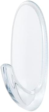 Command Medium Hook Pack of 2 with 4 Strips Transparent Damage Free 900 g view 12