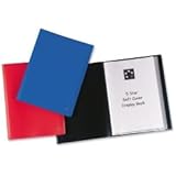 Banner A4 Presentation Display Book 40 Pocket Rigid Polypropylene