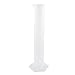 uxcell Lab Set 500mL Capacity Clear White Plastic Graduated Cylinder