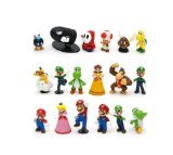 Super Mario Bros Figure Toy 18pcs Doll 1-3 Action Figure