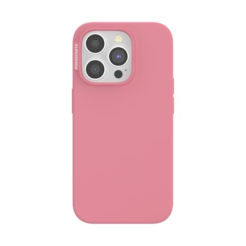 PopSockets iPhone 15 Pro Case Compatible with MagSafe, Phone Case for iPhone 15 Pro, Wireless Charging Compatible, Case Only - Putty