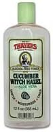 Thayer Thayers Witch Hazel Toner With Aloe Vera Formula Alcohol-Free Cucumber - 12 Oz, Pack of 3