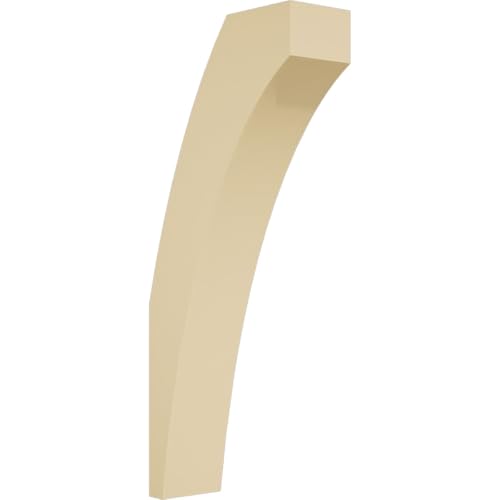 3 1/2"W x 10"D x 22"H Thorton Signature Urethane Knee Brace, Primed Tan