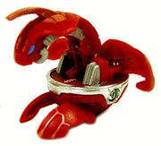 Bakugan Battle Brawlers LOOSE Red Chrome Evolved Dragonoid (Random G Power)