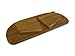 Bamboo Meditation Kneeling Bench - Best Design - Folding Legs Portable Ergonomic Seat
