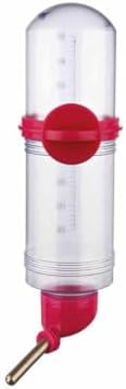 Botella bebedero con tornillo fijador, 500 ml, 1 unidad, color surtido