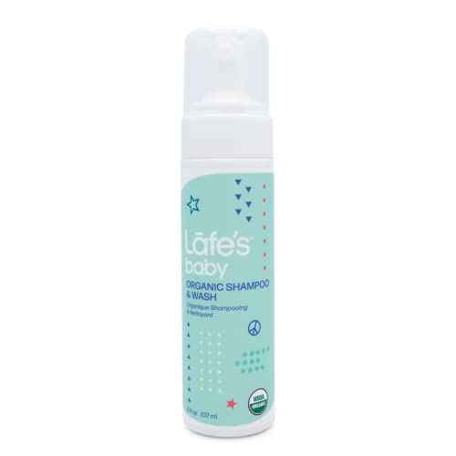 Lafe's Baby | Baby & Kids Foaming Shampoo & Wash - Jasmine & Grapefruit | Natural with No Chemicals (8oz) - Packaging May Vary