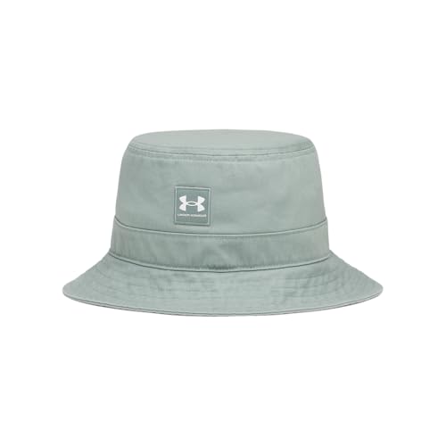 Under Armour Men's Branded Bucket Hat, (348) Silica Green/White/White, Large/X-…